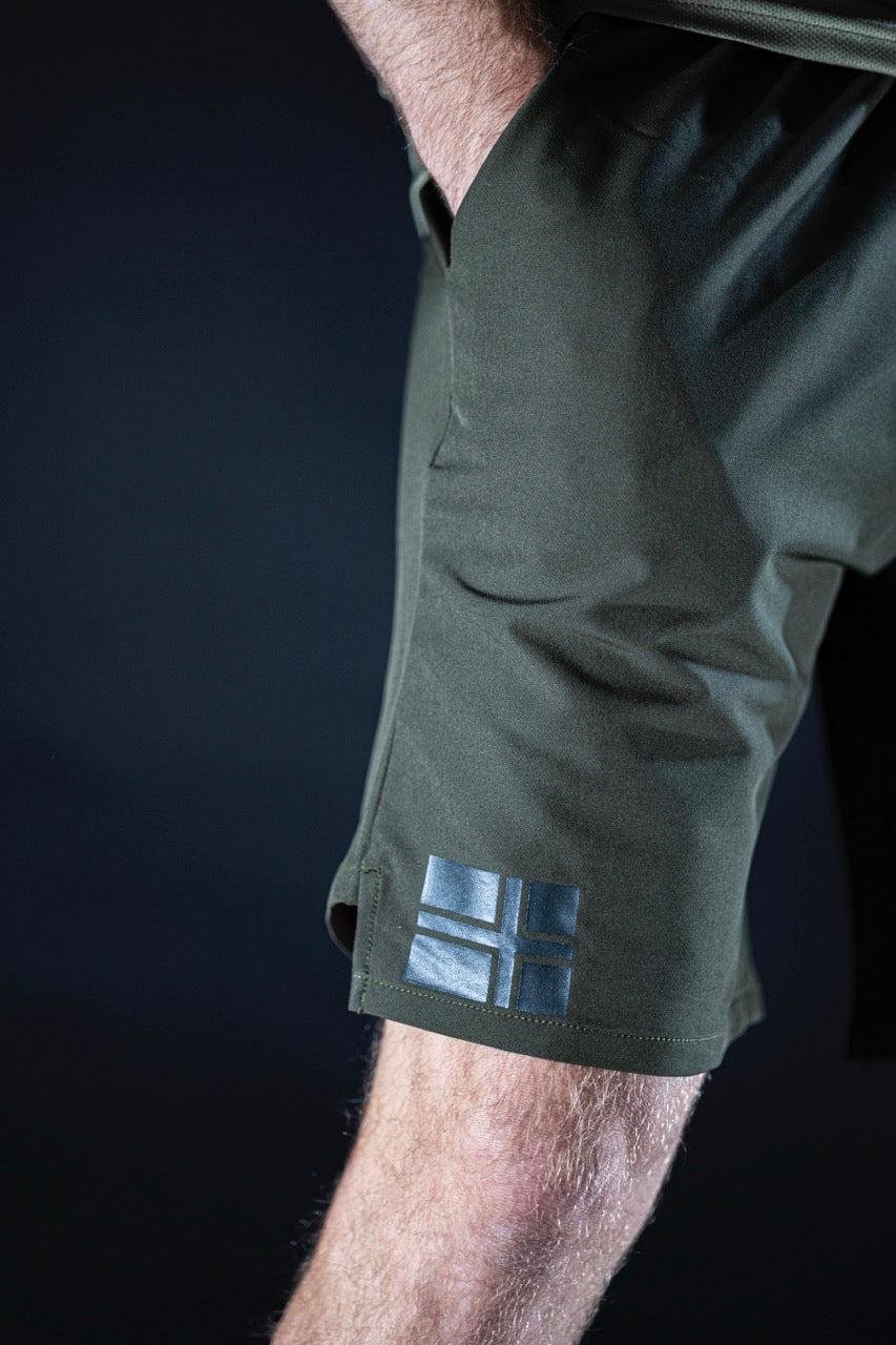 Flag Shorts Workout - Fokus på høyre ben