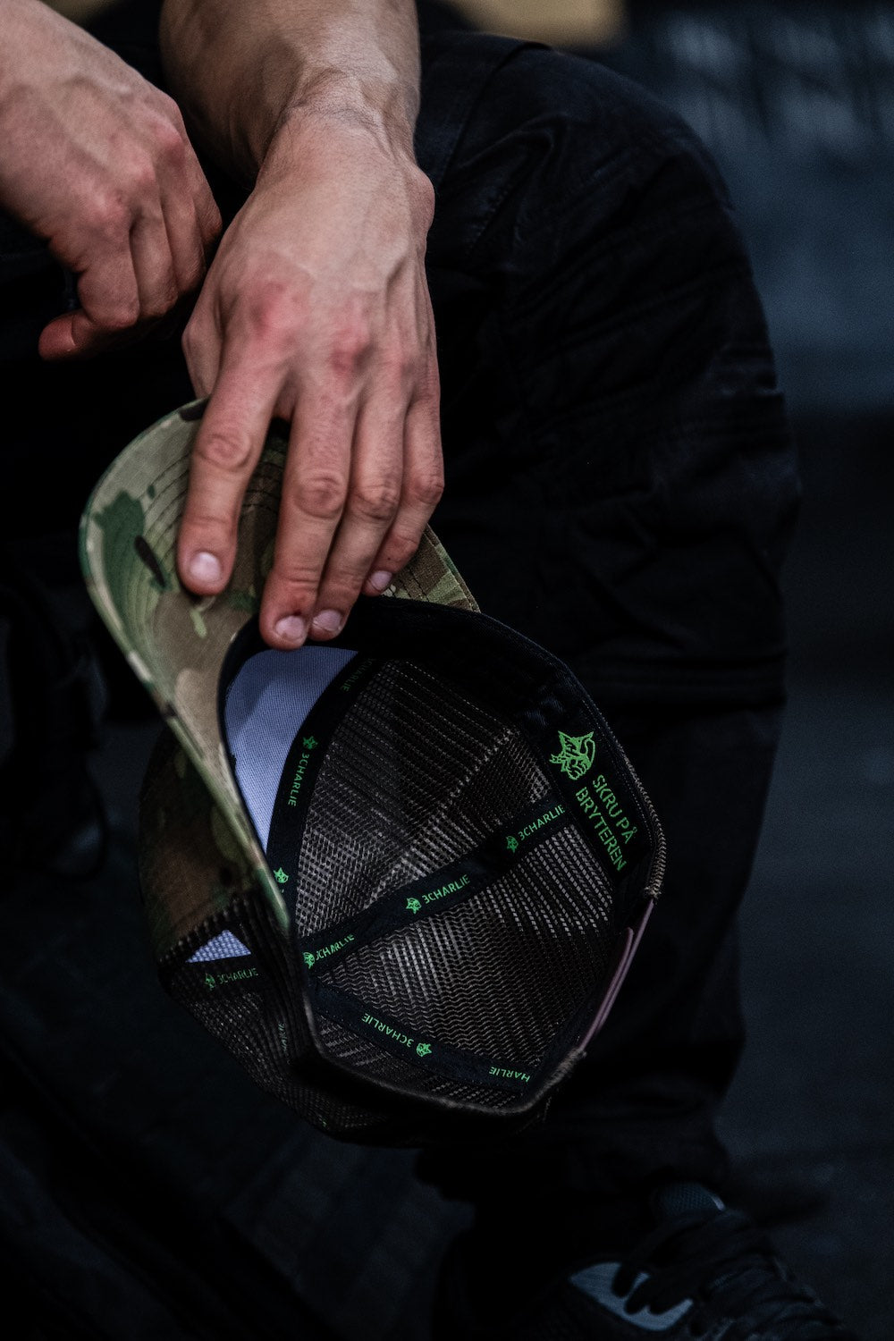 Cap Mesh Multicamo