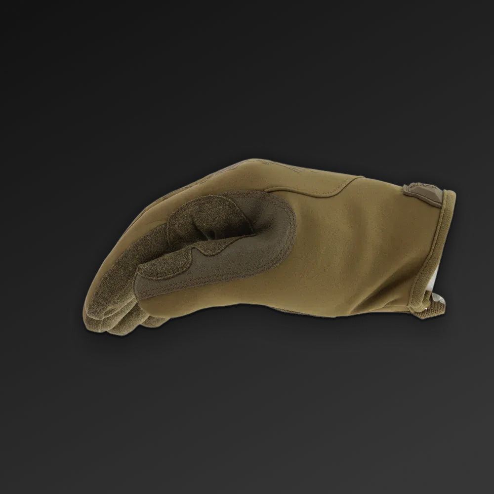 Mechanix Tactical Cold Works Original coyote hanske sett fra siden
