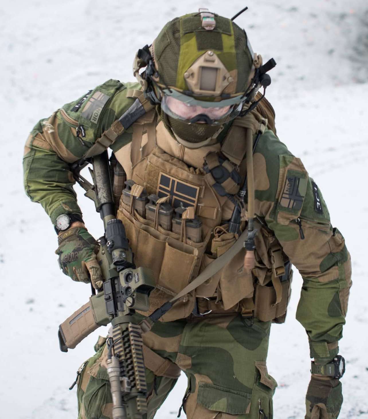 Mechanix Woodland Camo