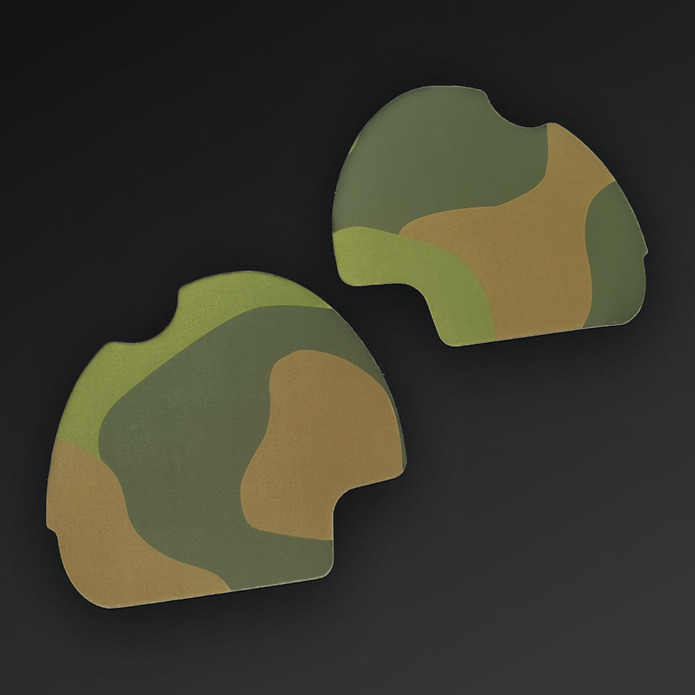 Norsk kamuflasje kit for comtac, høyre og venstre, fremside