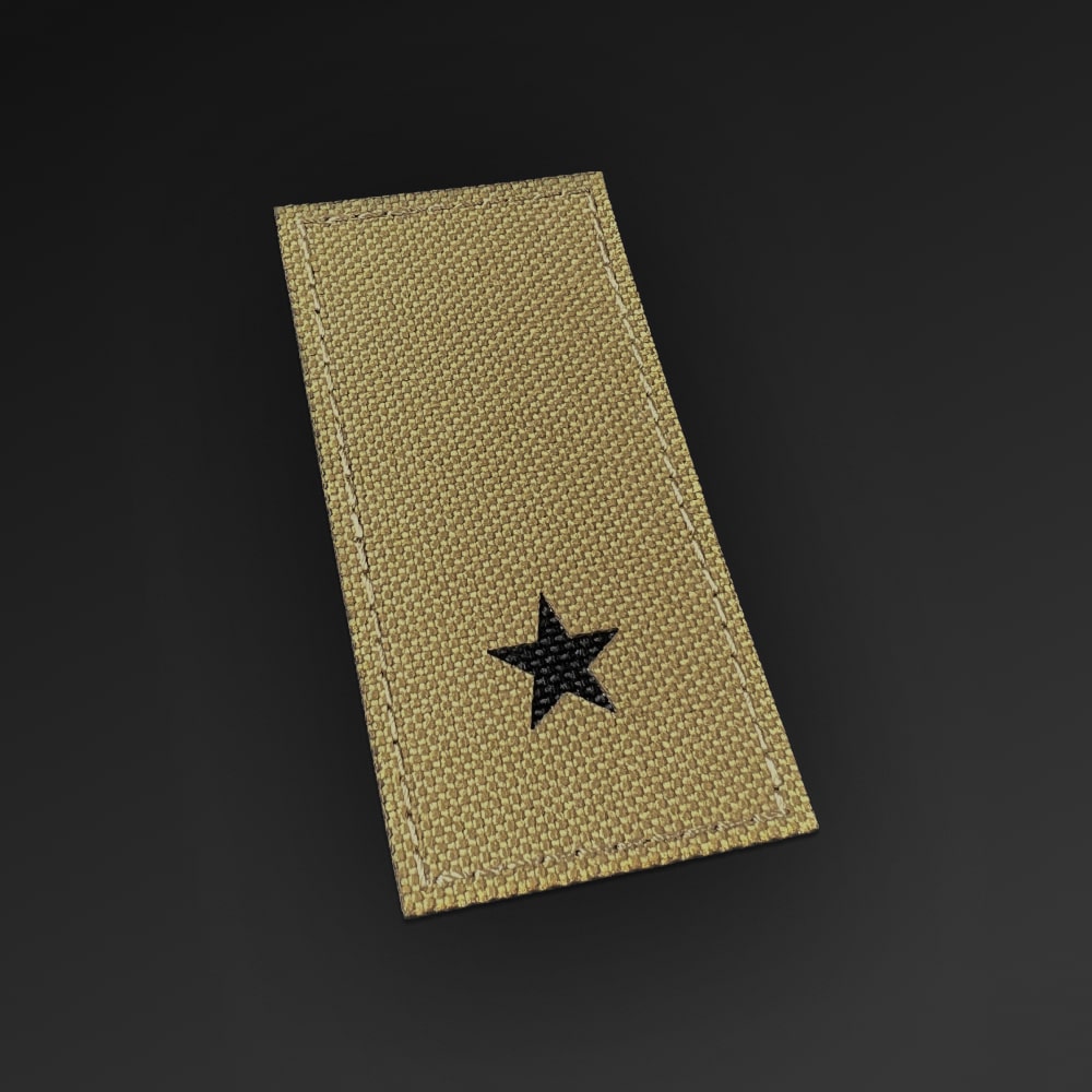 Velcro Rank Patch Coyote