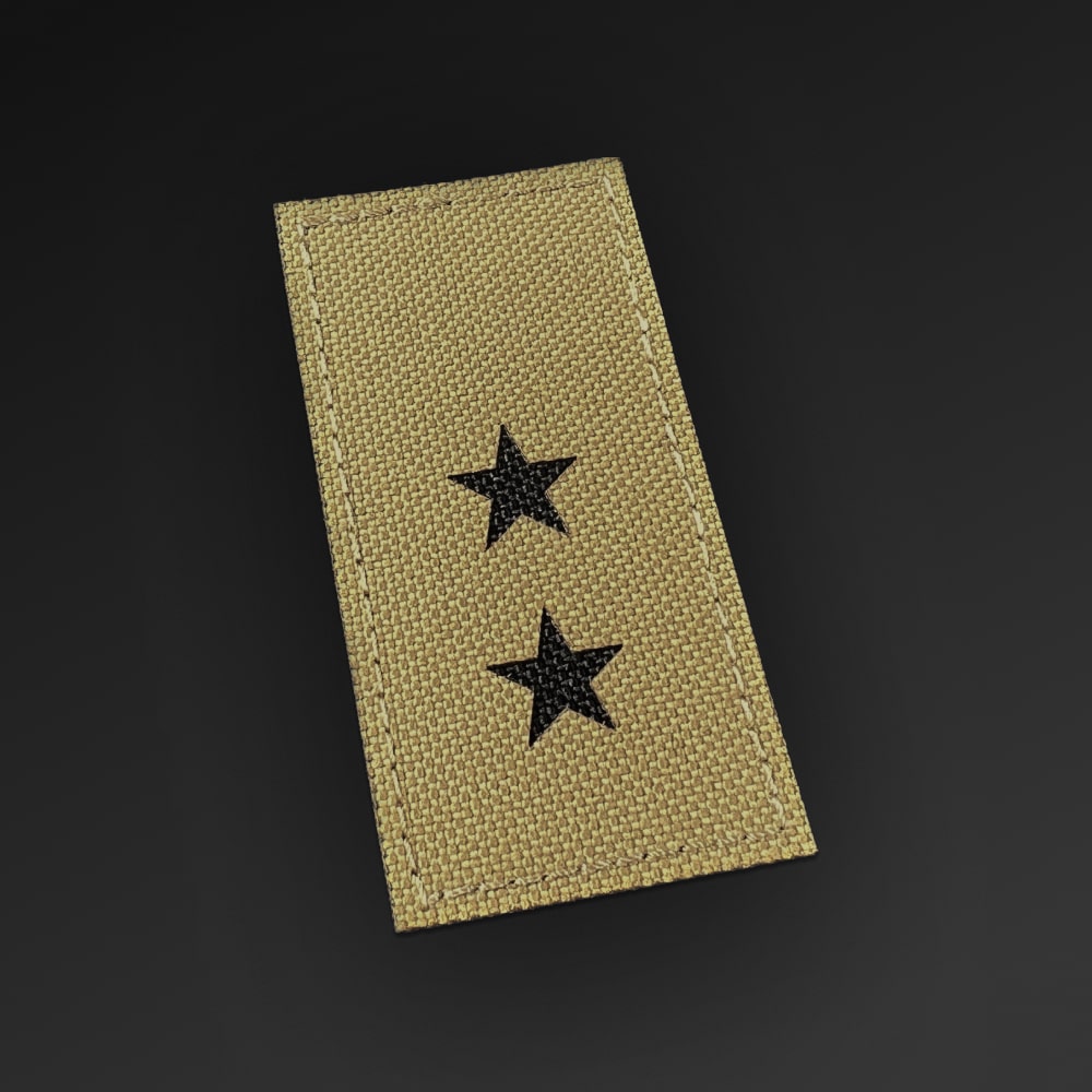 Velcro Rank Patch Coyote