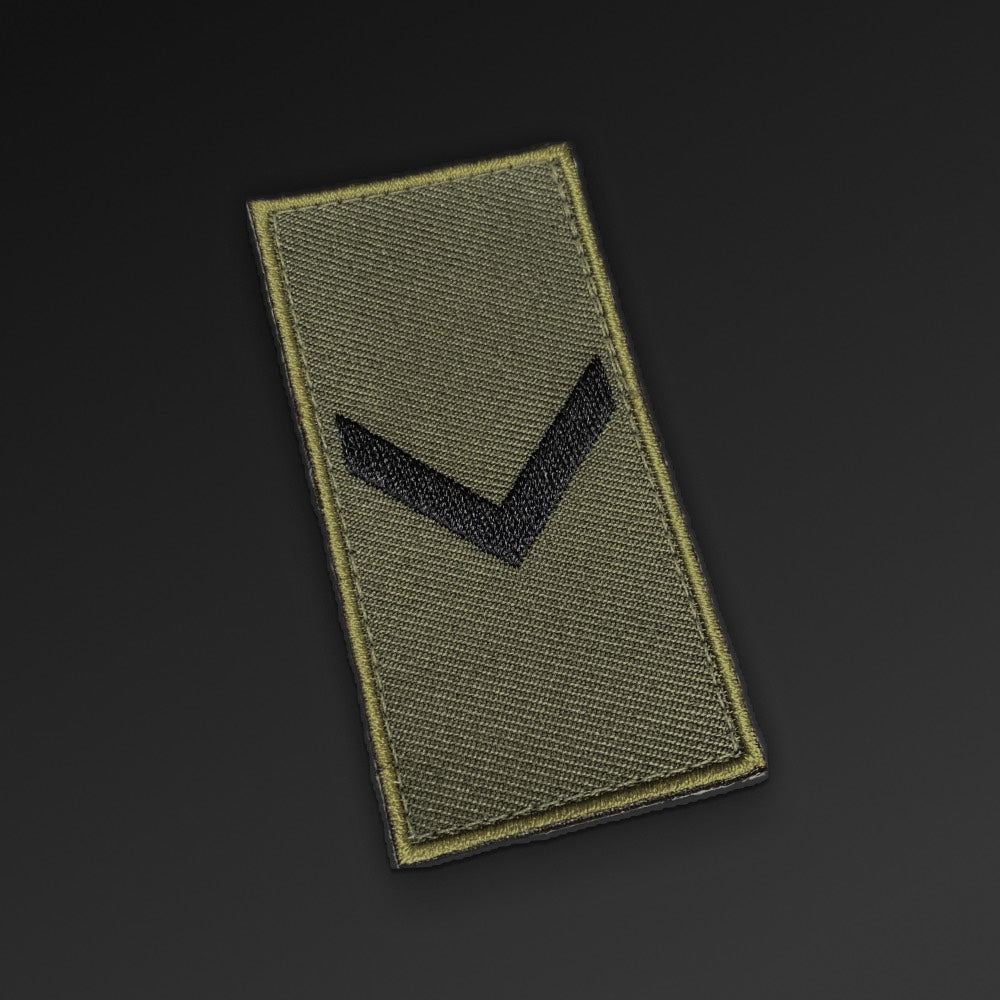 Velcro Rank Patch Olive