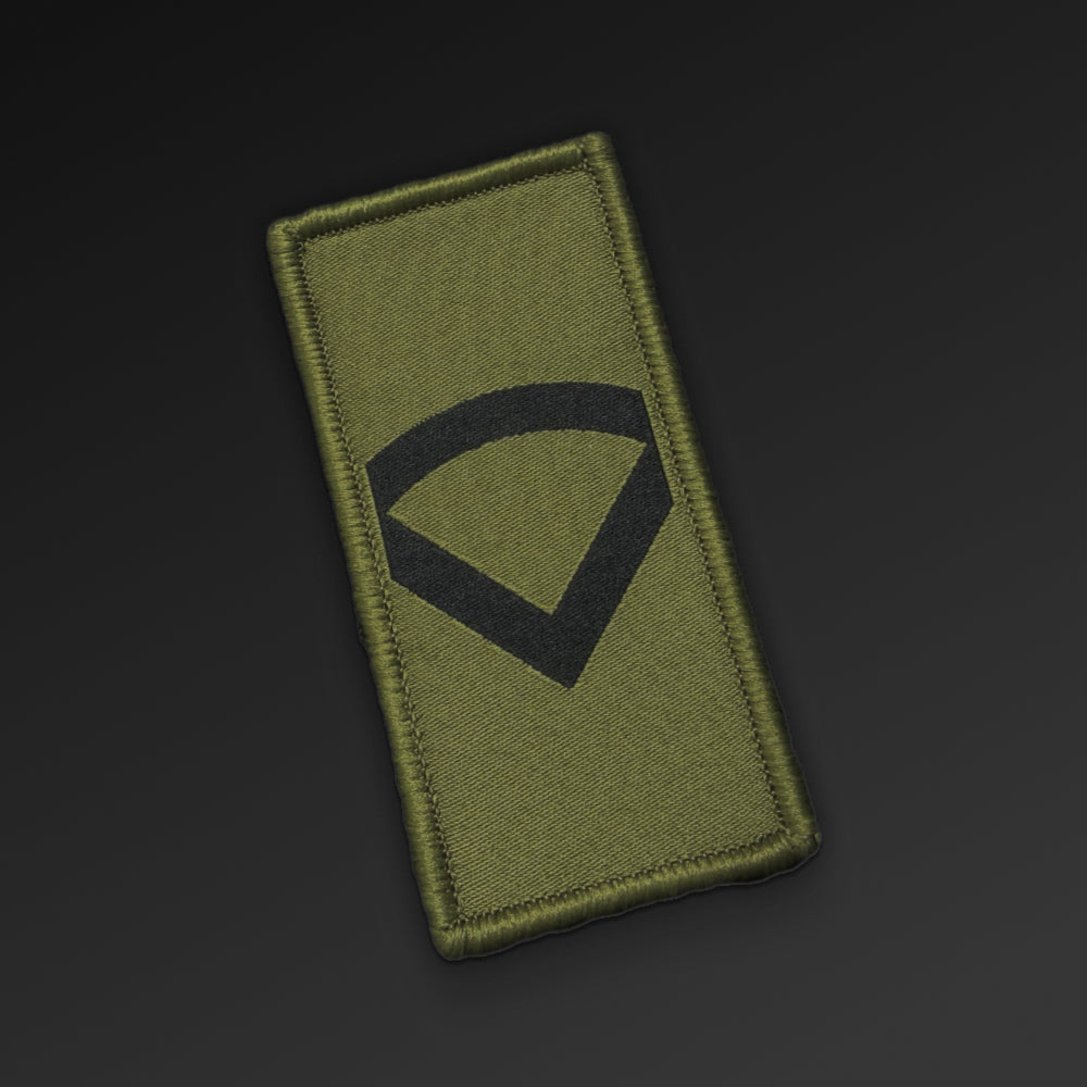 Velcro Rank Patch Olive