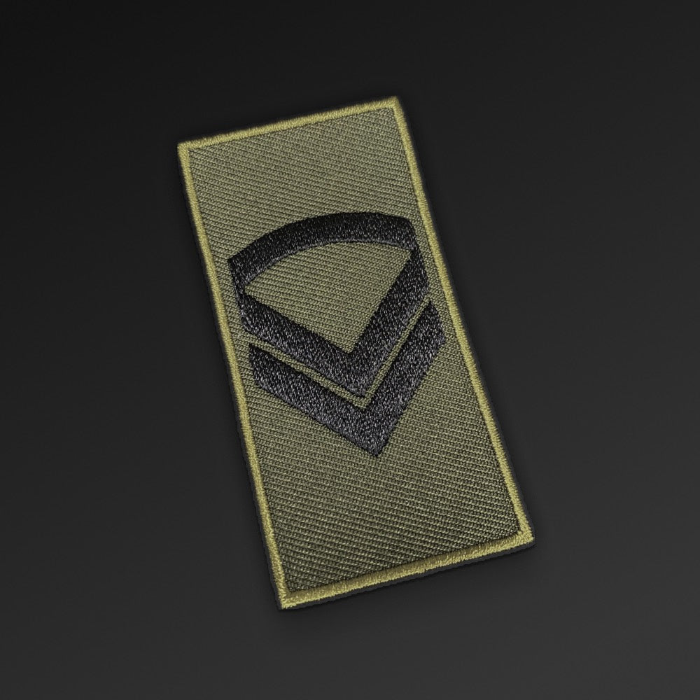 Velcro Rank Patch Olive