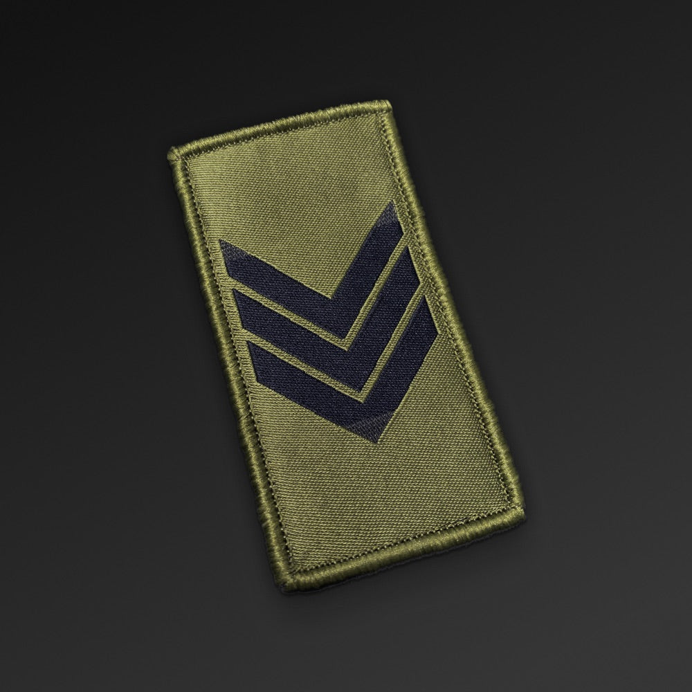 Velcro Rank Patch Olive
