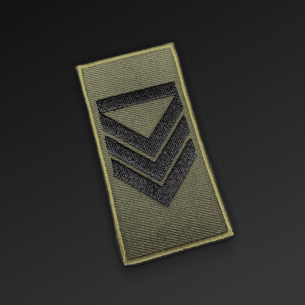 Velcro Rank Patch Olive