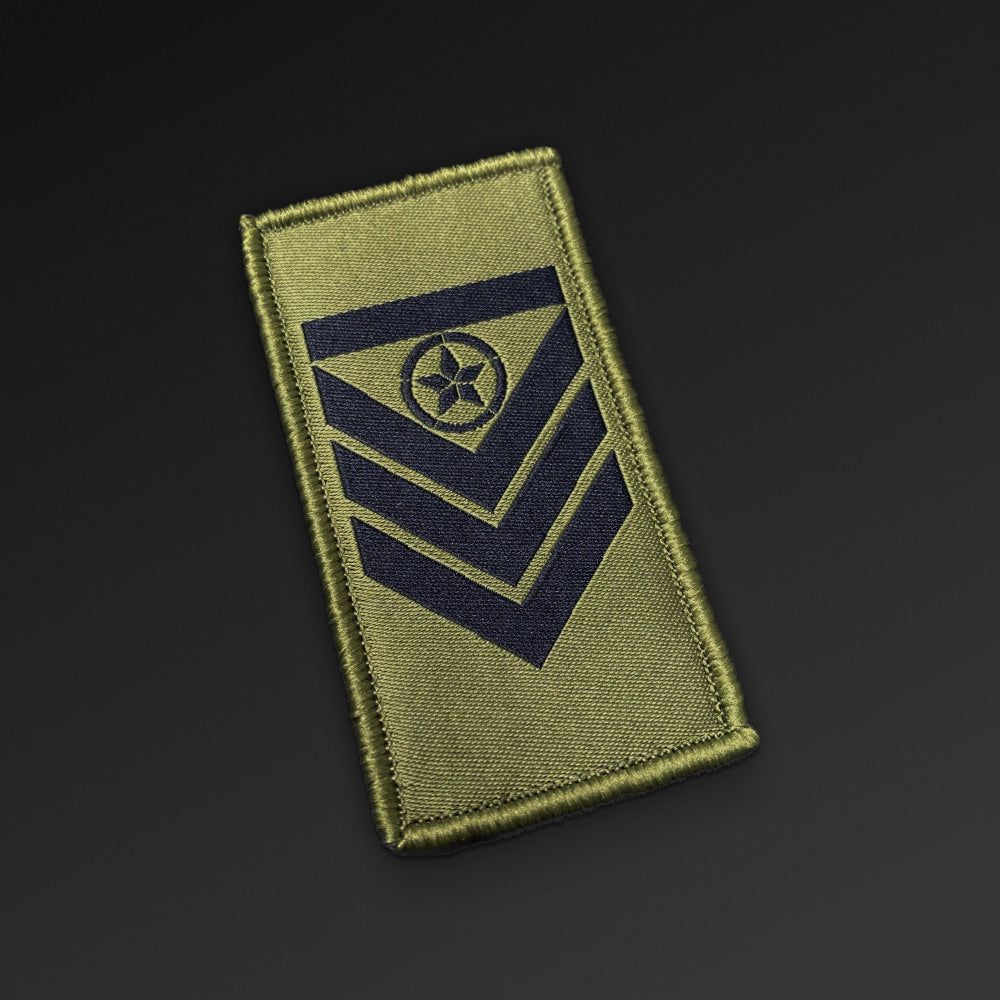 Velcro Rank Patch Olive
