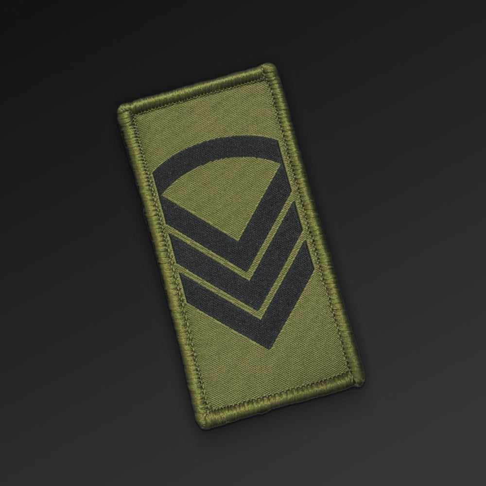Velcro Rank Patch Olive