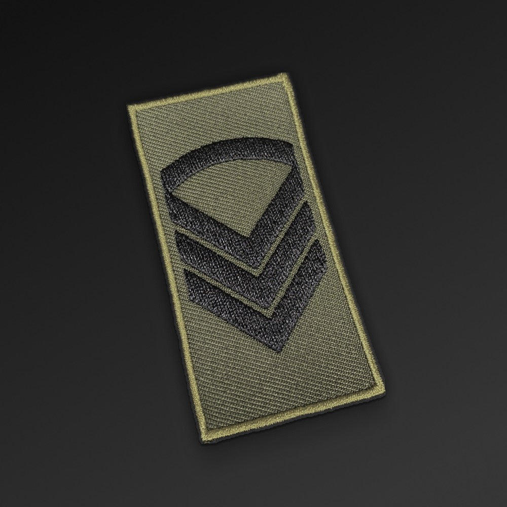 Velcro Rank Patch Olive