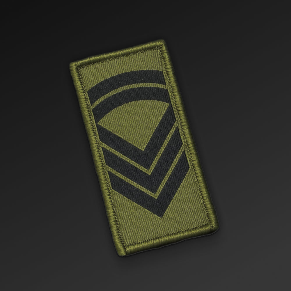 Velcro Rank Patch Olive