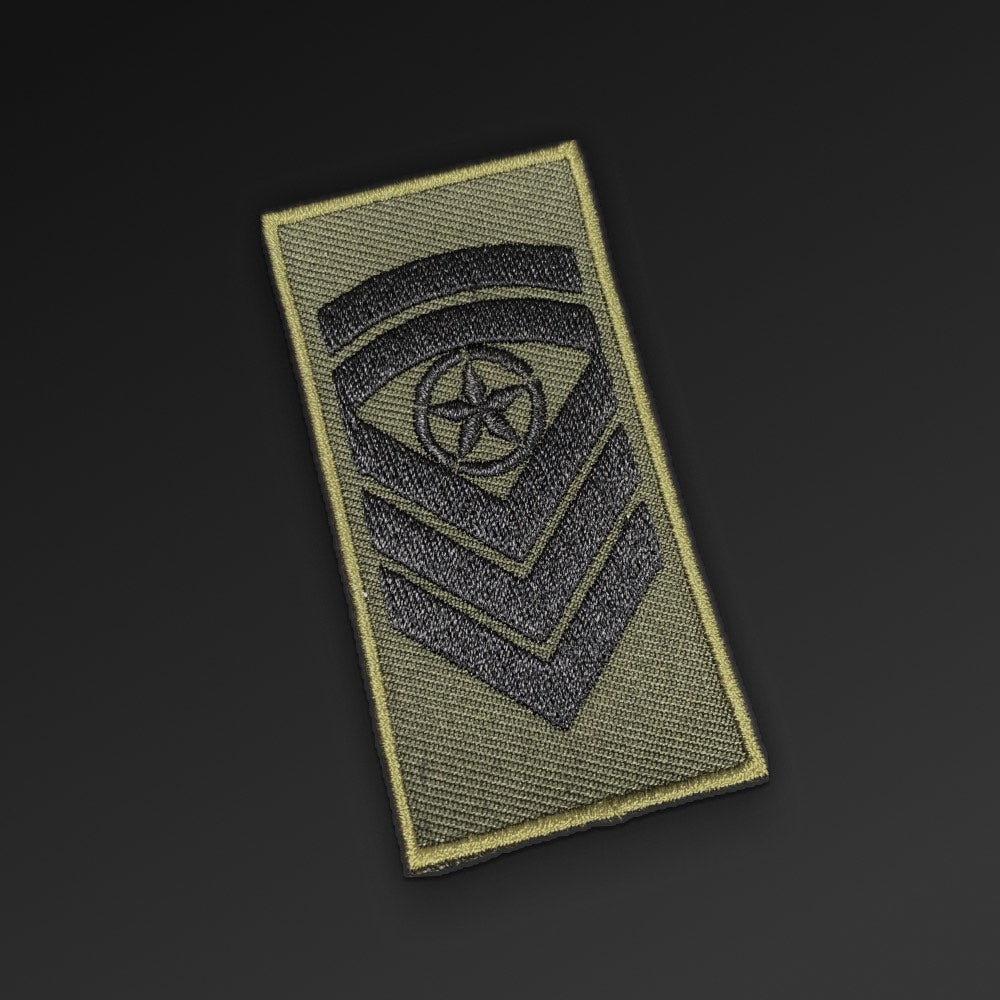 Velcro Rank Patch Olive