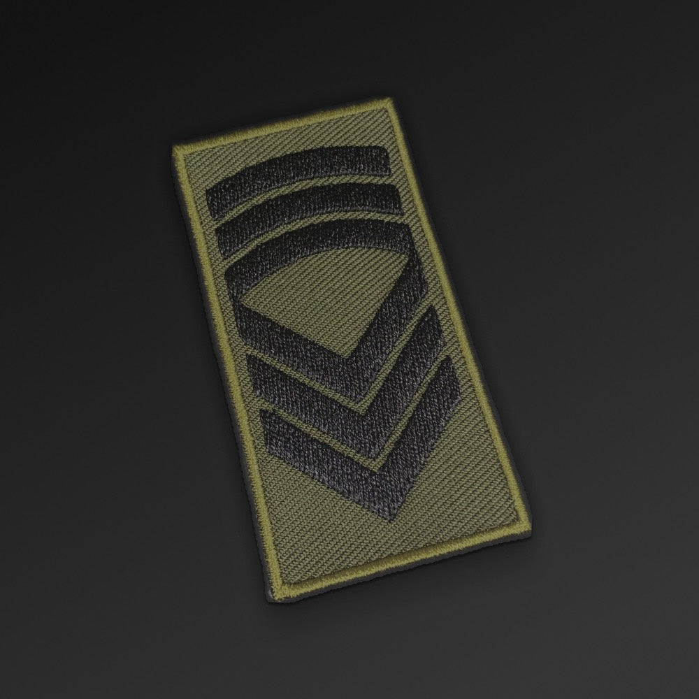 Velcro Rank Patch Olive