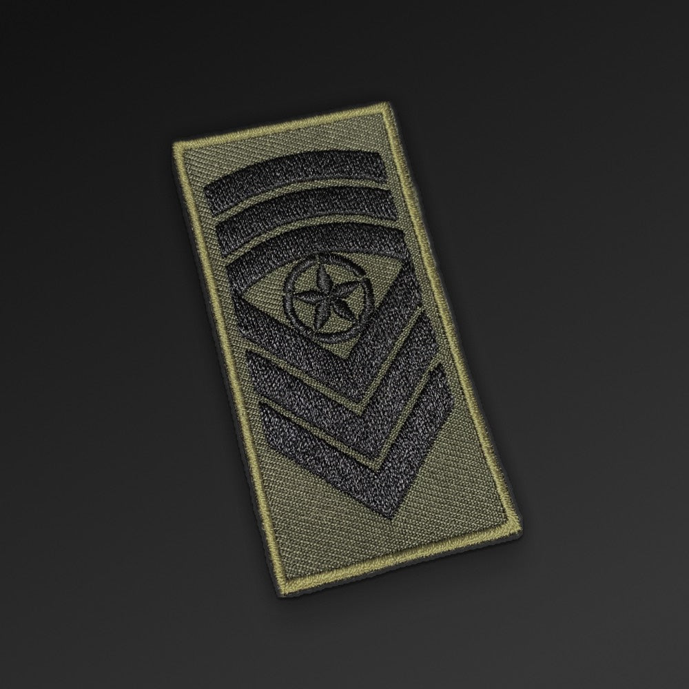 Velcro Rank Patch Olive