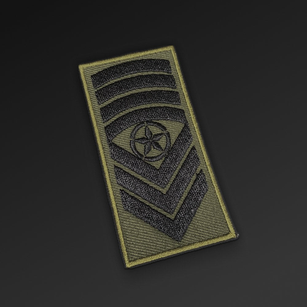 Velcro Rank Patch Olive