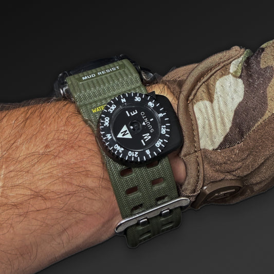 Suunto Clipper minikompass på hånden