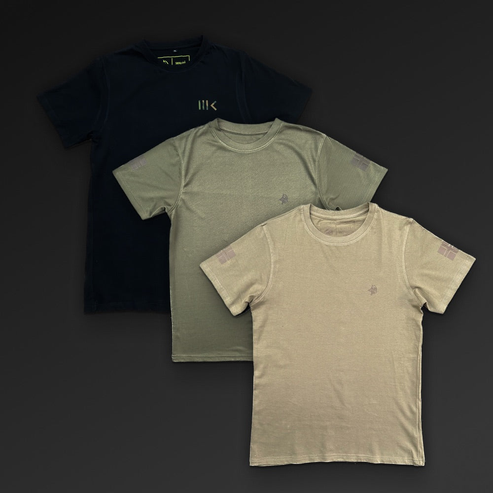 Norsk flagg t-skjorte, pakke