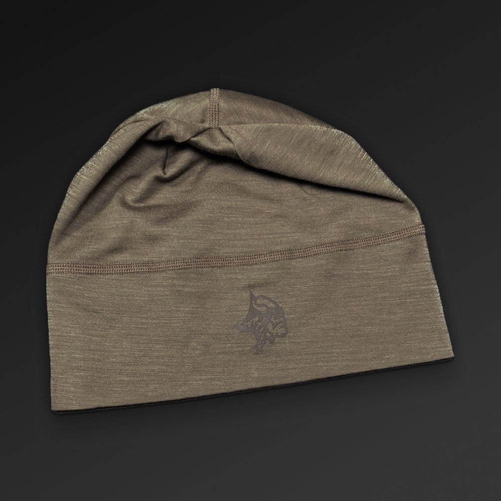 Viking Mini Beanie, tynn lue i merinoull, fremside