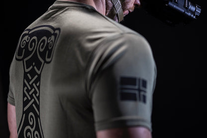 Flag Shirt Workout Mjølner
