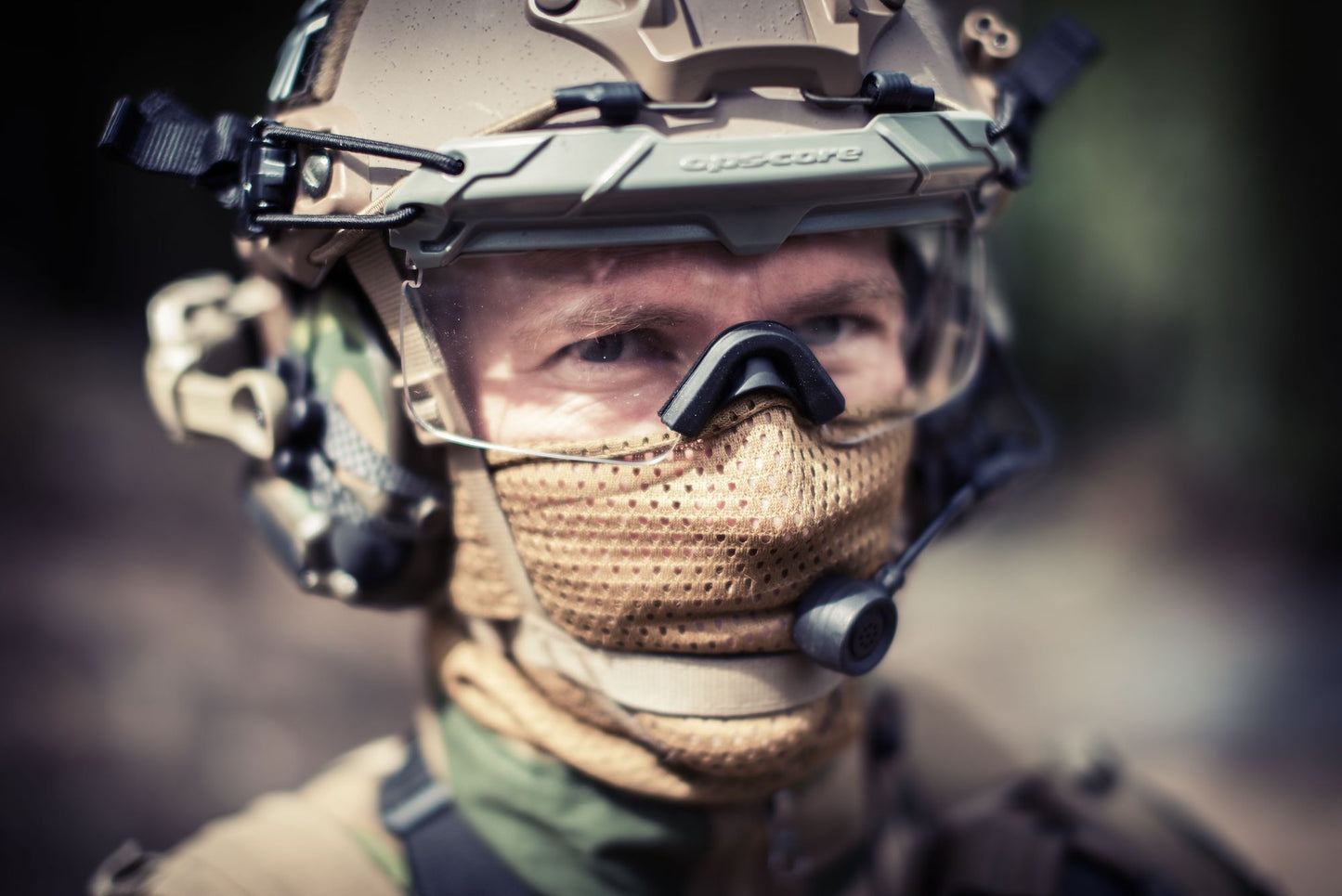 Mesh Neck Gaiter Coyote