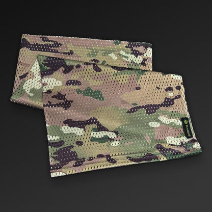 Multicamo mesh-hals, brettet