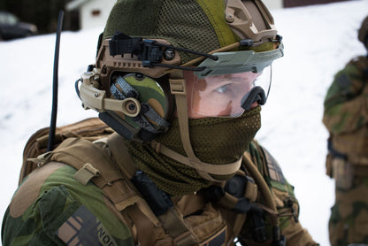 Mesh Neck Gaiter Olive