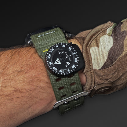 Suunto Clipper minikompass på hånden